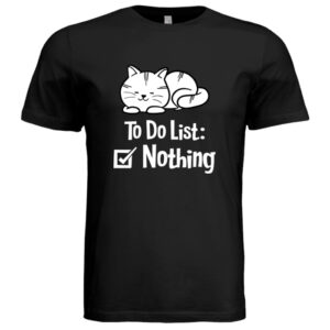 Cat To Do List, Nothing