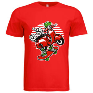 Scooter Skater Red