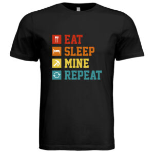 Eat. Sleep. Mine. Repeat.
