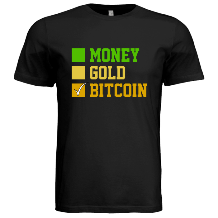 Money. Gold. Bitcoin.